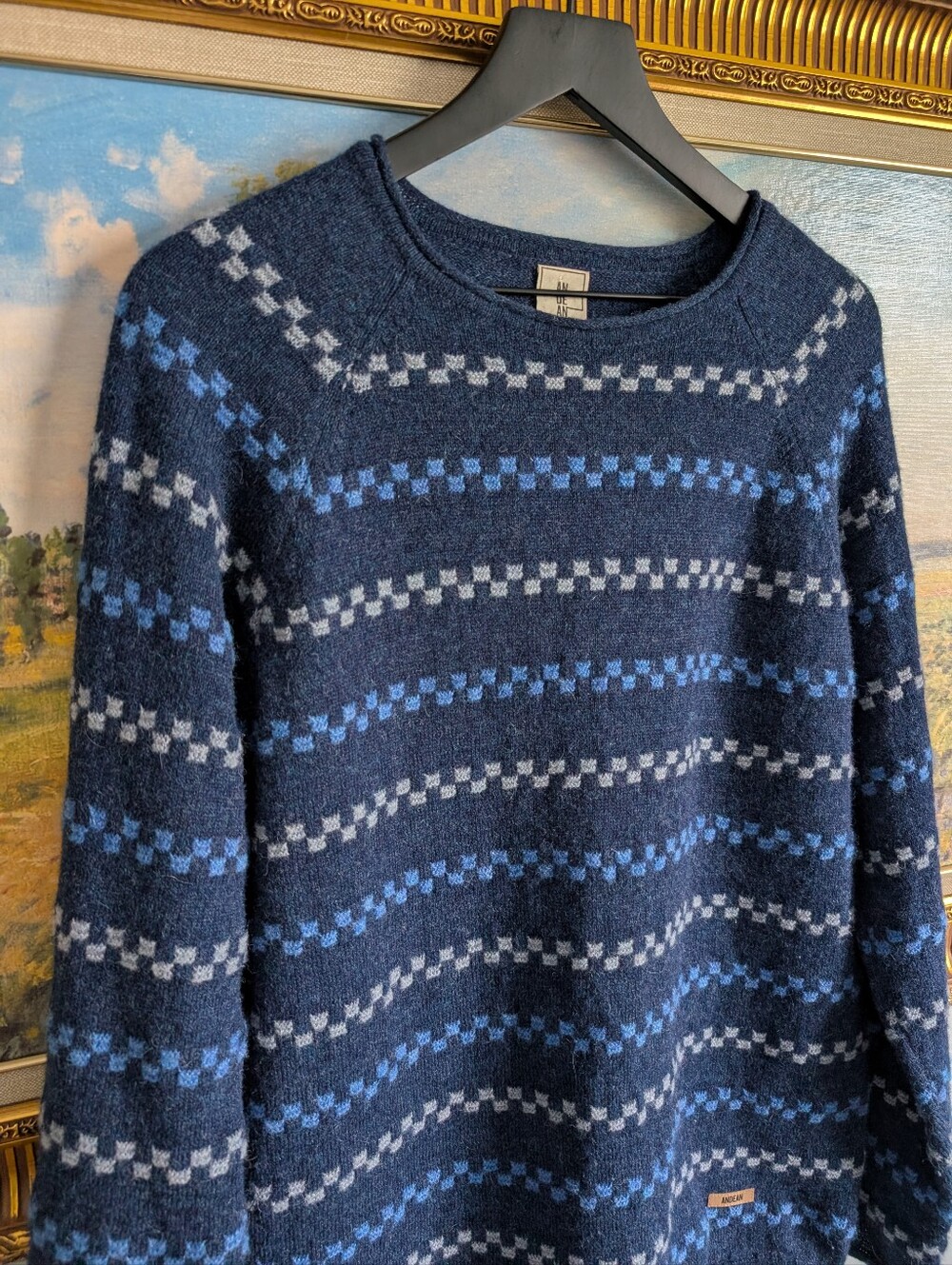Andean 100% Alpaca Crewneck Sweater